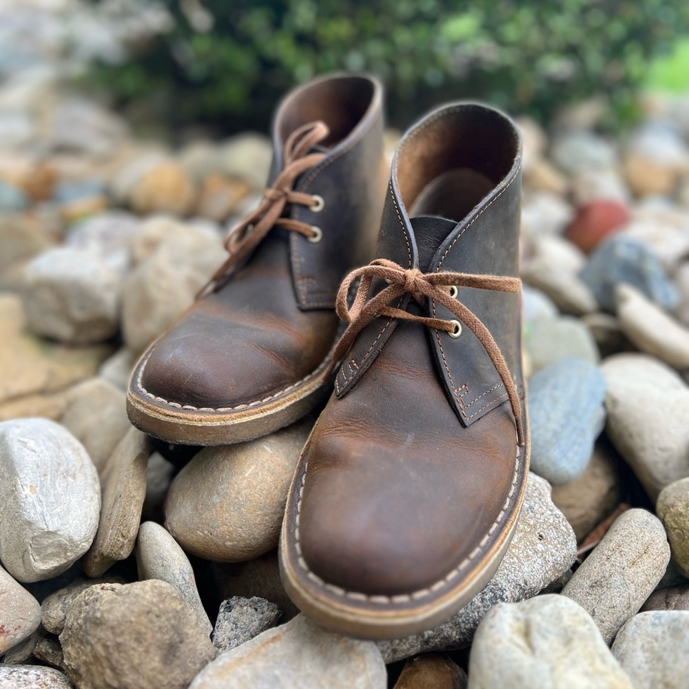 Clarks Desert Boot in Beeswax